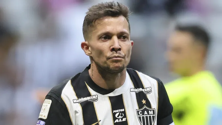 Bernard jogador do Atletico-MG durante partida contra o Fluminense no estadio Arena MRV pelo campeonato Brasileiro A 2026.