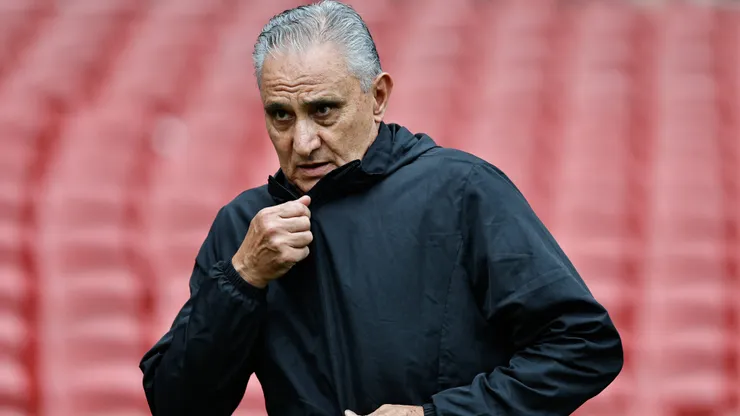 Tite técnico do Botafogo durante partida contra o Internacional. Foto: Roberto Vinicius/AGIF