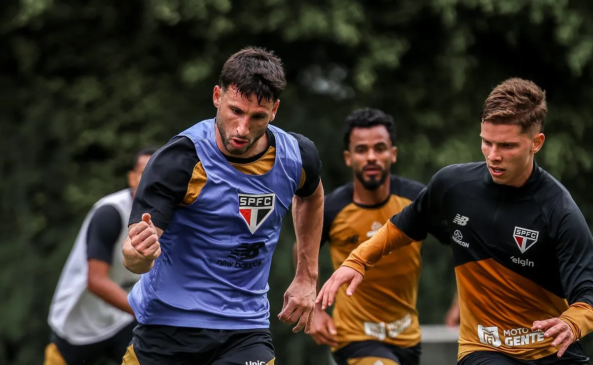 Calleri e Danielzinho treinam no São Paulo, Cauly volta e Artur segue como dúvida contra o Bahia