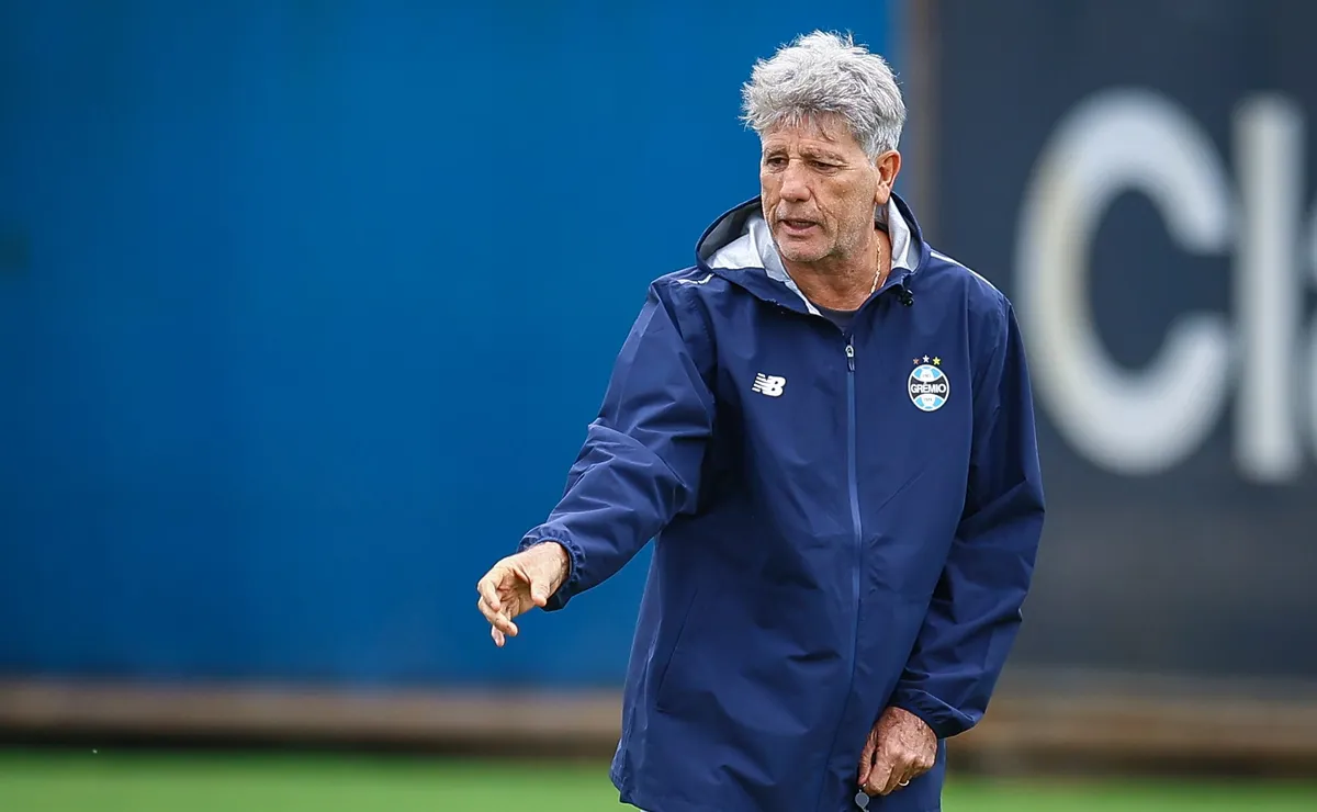 Renato define Grêmio com novidades para encarar o Coritiba no Couto Pereira