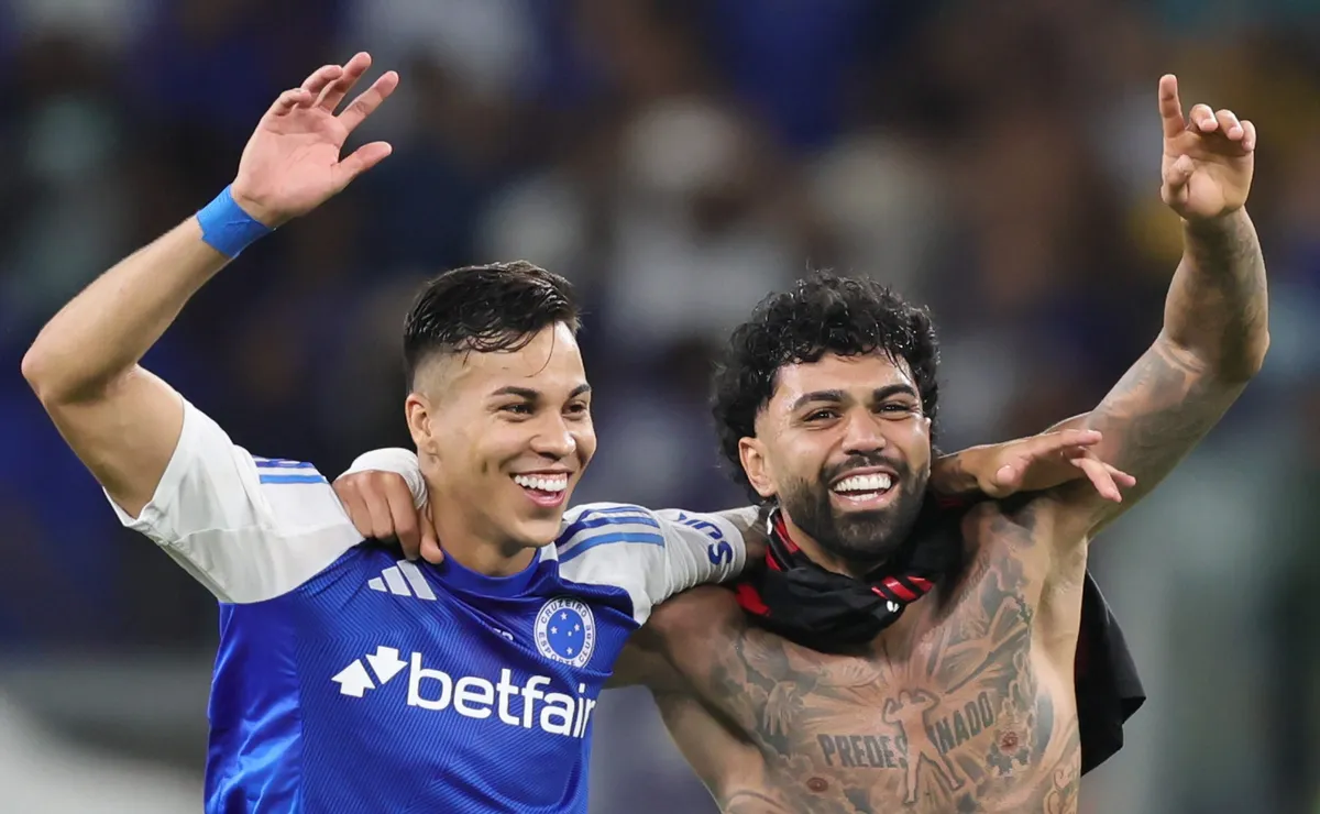 Kaio Jorge revela empolgação para possível volta de Gabigol ao Cruzeiro: “pode jogar ao meu lado”
