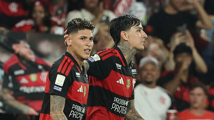 Pulgar é um dos grandes titulares do time flamenguista - Foto: Wagner Meier/Getty Images