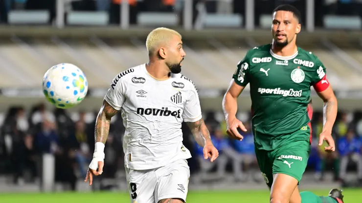 Santos e Palmeiras é um dos jogos de hoje pelo Brasileirão. Foto: Jota Erre/AGIF