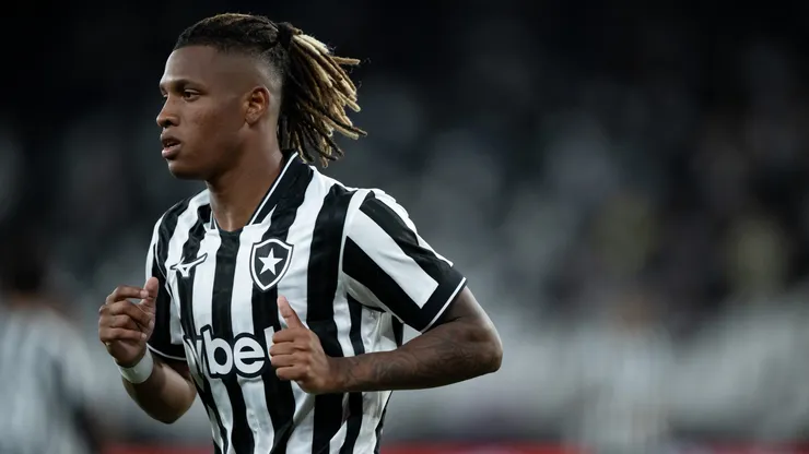 Danilo jogador do Botafogo durante partida contra o Palmeiras. Foto: Jorge Rodrigues/AGIF