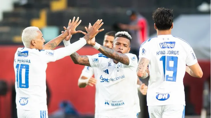 Kaio Jorge e Arroyo, atacantes do Cruzeiro