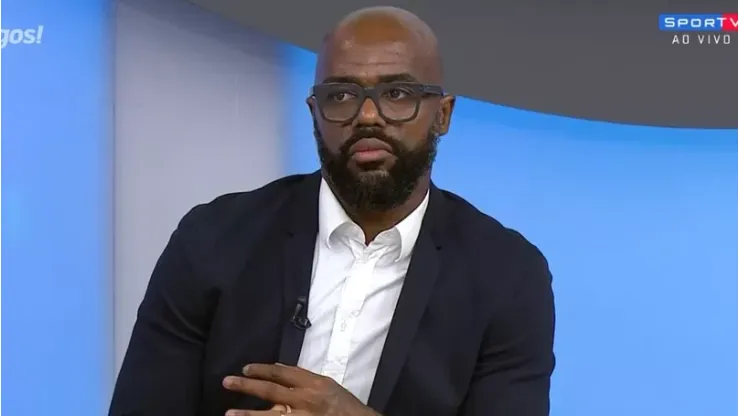 Grafite, ex-atacante. Imagem: Reprodução/SporTV