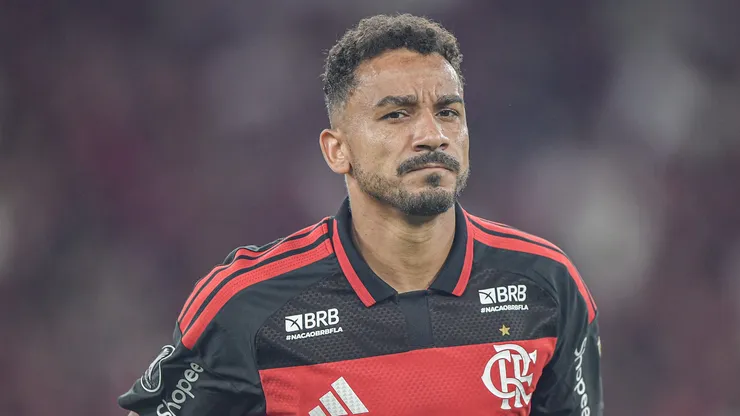 Danilo jogador do Flamengo durante partida contra o Independiente Medellin no estadio Maracana pelo campeonato Copa Libertadores 2026.