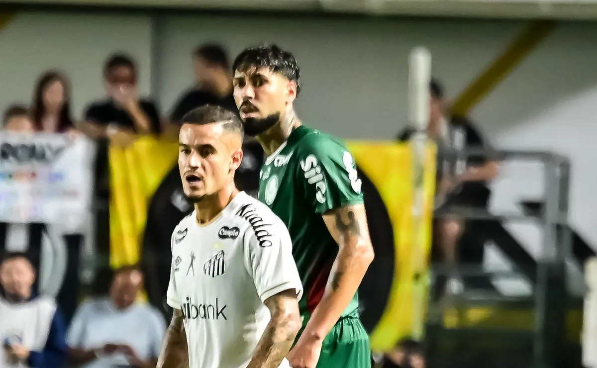 Santos perde muitos gols e fica no empate com o Palmeiras; Briga por Libertadores se complica
