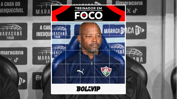 Marcão no comando do Fluminense. Foto: Thiago Ribeiro/AGIF