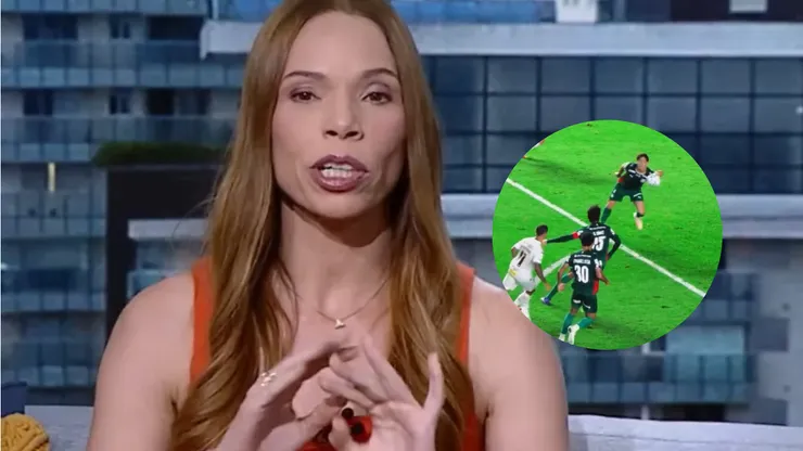 Comentarista analisou o lance envolvendo Giay - Foto: Reprodução/ESPN.