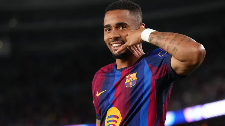 Gabriel Jesus tem contrato assinado com o Barcelona até junho de 2029
