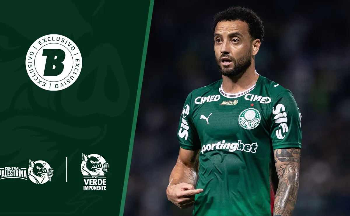 Vídeo: Live Verde Imponente critica Felipe Anderson após empate do Palmeiras com o Santos: “Um cara zero incomodado”