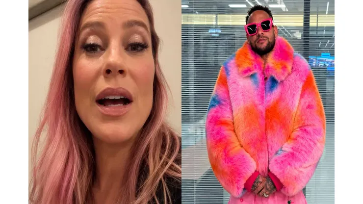 Luana Piovani criticou Neymar após sua expulsão contra o Bahia, e o atacante respondeu citando Pedro Scooby
