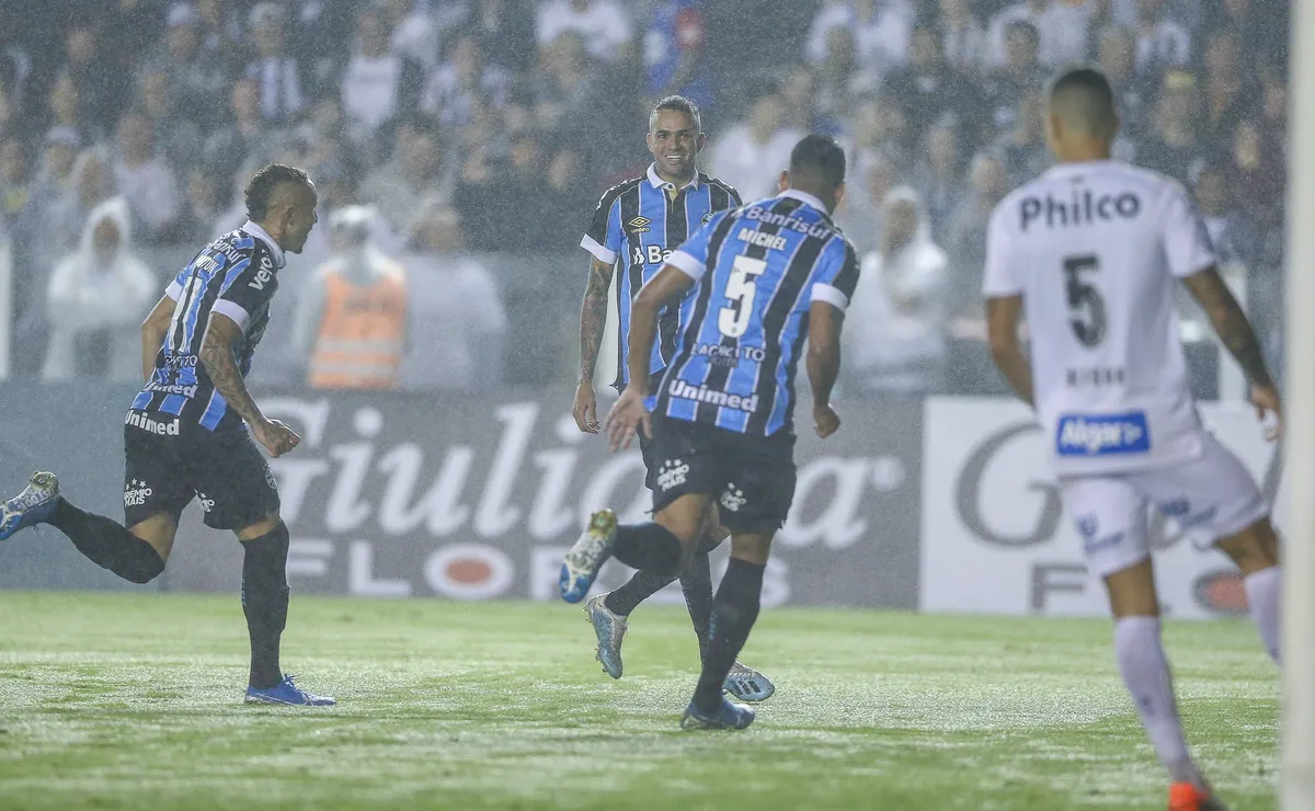 Grêmio pode se beneficiar de mudança de estádio contra o Santos no Brasileirão