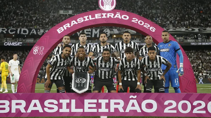 Equipe do Botafogo. Foto: Vitor Silva/Botafogo