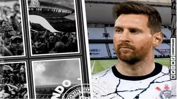 Lionel Messi aparecia como reforço do clube.