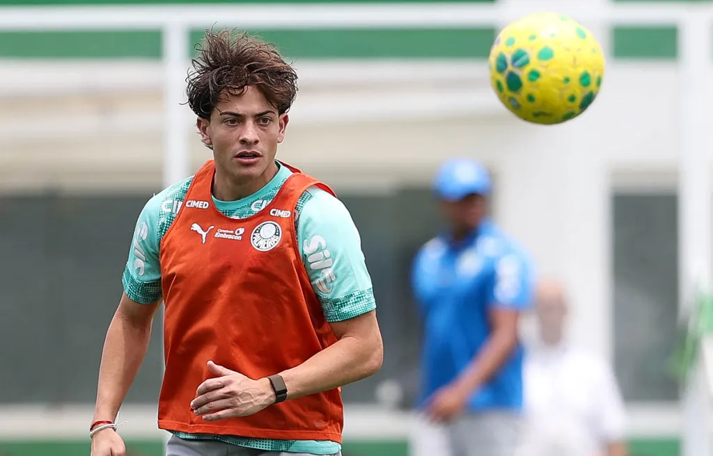 Giay treina na Academia para encarar o Vasco pela Copa do Brasil – Foto: Cesar Greco/Palmeiras/by Canon