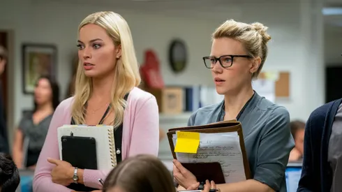 Margot Robbie and Kate McKinnon in 'Bombshell'