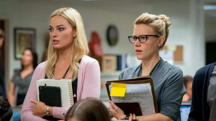 Margot Robbie and Kate McKinnon in 'Bombshell'
