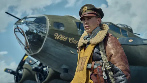 Austin Butler in Masters of the Air.