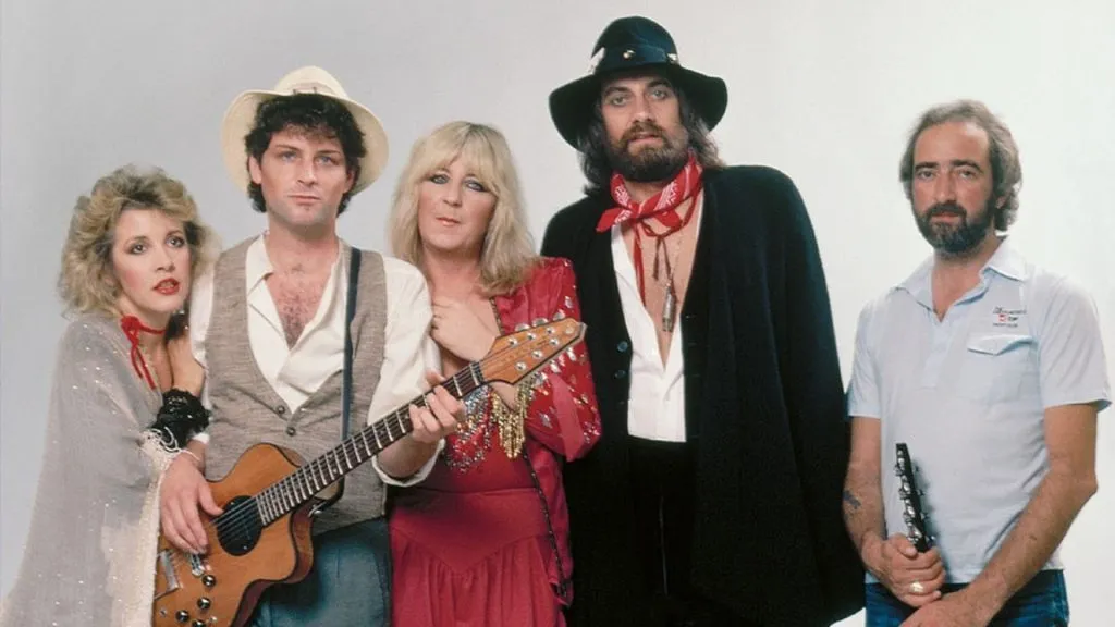 Lindsey Buckingham, Mick Fleetwood, Christine McVie, John McVie and Stevie Nicks of Fleetwood Mac. (Source: IMDb)