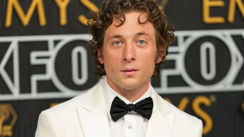 Jeremy Allen White attends the 75th Primetime Emmy Awards at Peacock Theater on January 15, 2024. (Source: Neilson Barnard/Getty Images)