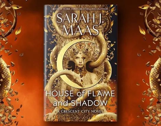 House of Flame and Shadow by Sarah J. Maas. (Source: Instagram @sarahjmaas)