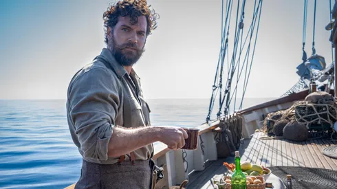 Henry Cavill in The Ministry of Ungentlemanly Warfare.