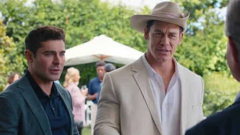 Zac Efron and John Cena in Ricky Stanicky.