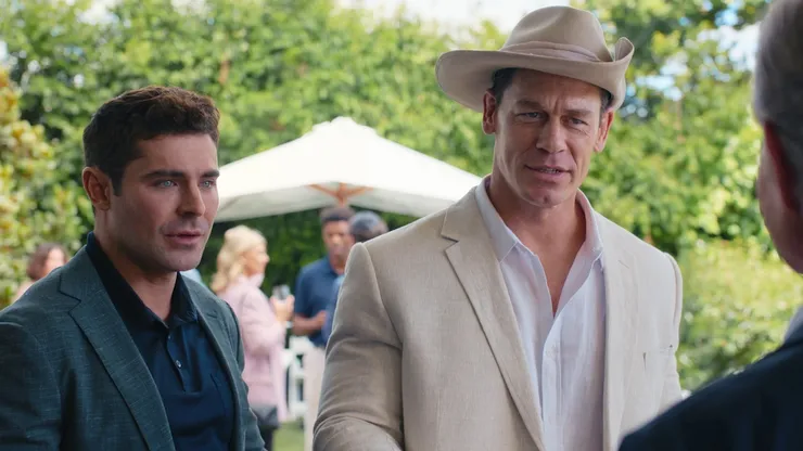 Zac Efron and John Cena in Ricky Stanicky.