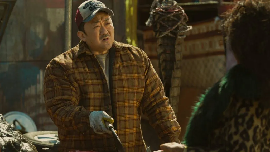 Ma Dong-seok in Badland Hunters. (Source: IMDb)