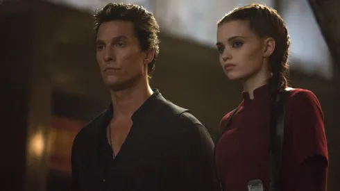 Matthew McConaughey and Abbey Lee in The Dark Tower.