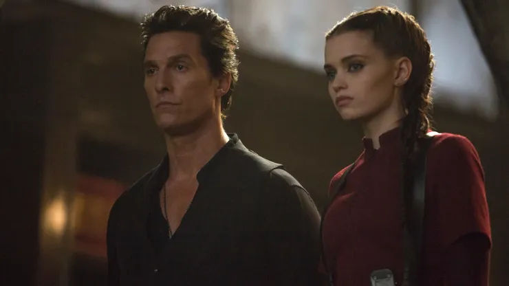 Matthew McConaughey and Abbey Lee in The Dark Tower.