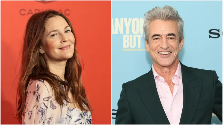 L-R: Drew Barrymore and Dermot Mulroney