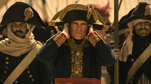 Joaquin Phoenix in Napoleon.