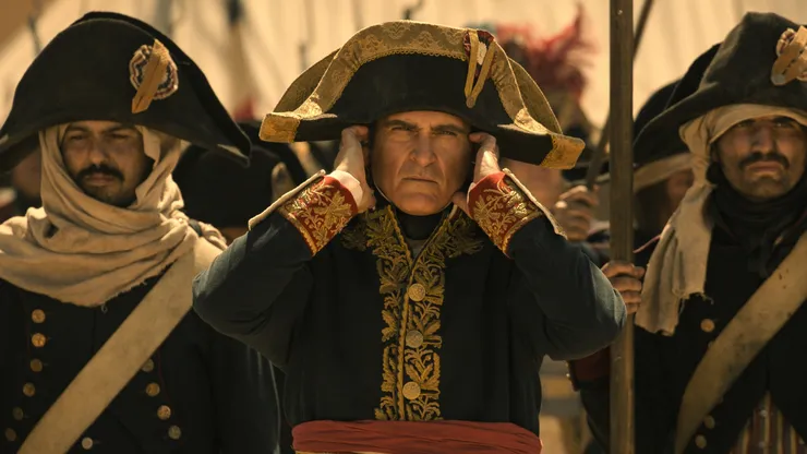Joaquin Phoenix in Napoleon.