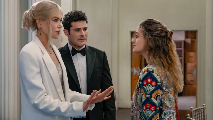 Nicole Kidman, Zac Efron, and Joey King in A Family Affair