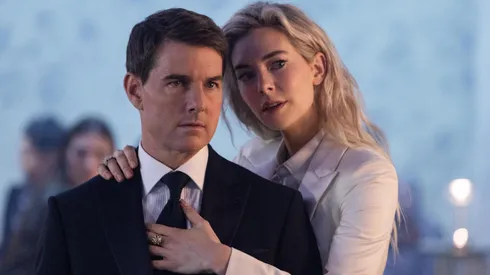 Tom Cruise and Vanessa Kirby on "Mission: Impossible: Dead Reckoning"