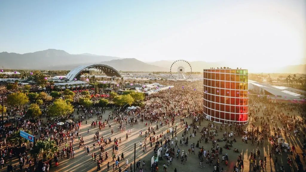 estivalgoers are seen during the 2019 Coachella Valley Music And Arts Festival.