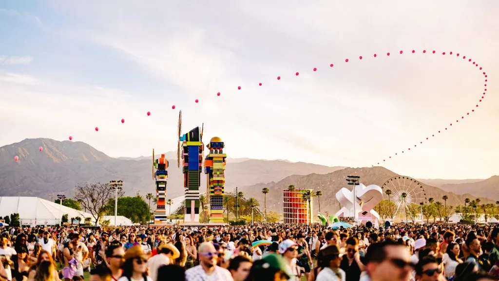 A view of the art installation 