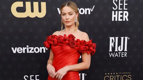 Margot Robbie attends the Critics Choice Awards 2024