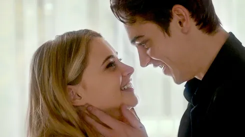 Josephine Langford and Hero Fiennes Tiffin in After Everything.