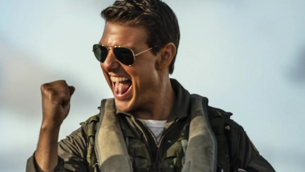 Tom Cruise in Top Gun: Maverick.