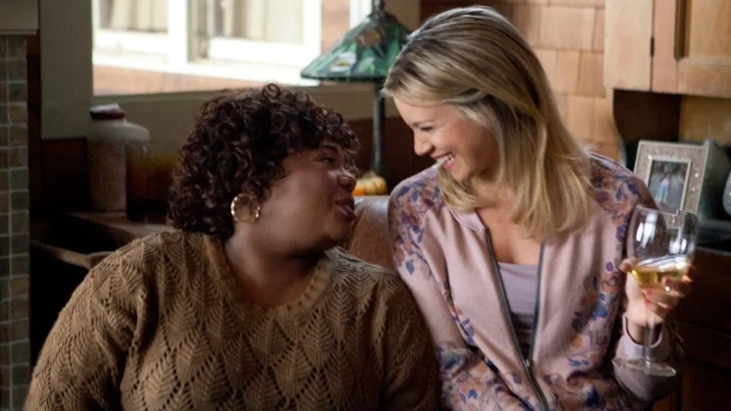 Amy Smart and Cocoa Brown in The Single Moms Club.