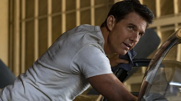 Tom Cruise in Top Gun: Maverick.