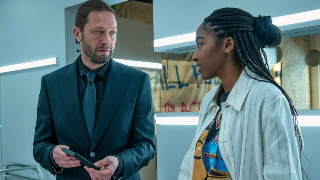 Ebon Moss-Bachrach and Ayo Edebiri