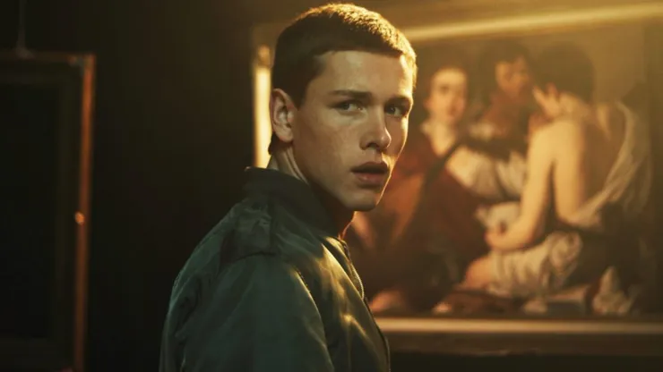 Harris Dickinson in Postcards From London.