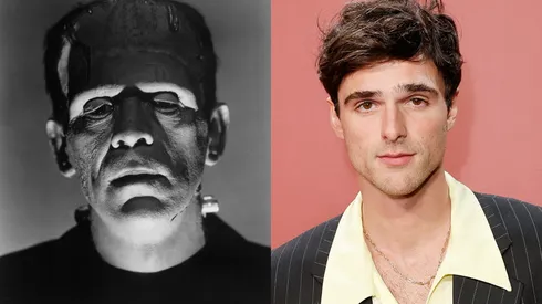 Boris Karloff in Frankenstein // Jacob Elordi attends 2023 GQ Men of the Year at Bar Marmont on November 16, 2023.