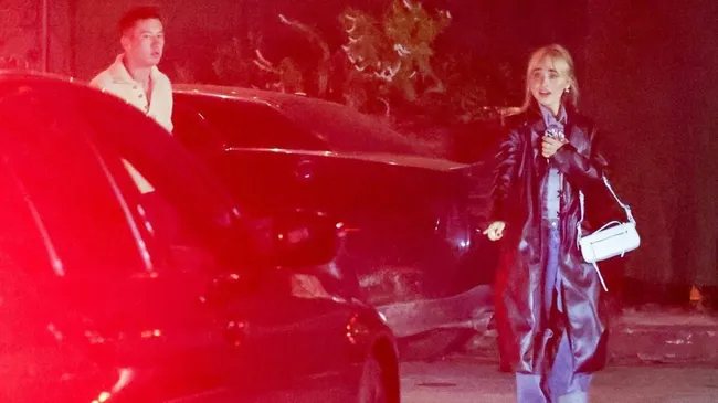 Barry Keoghan and Sabrina Carpenter in 2023.