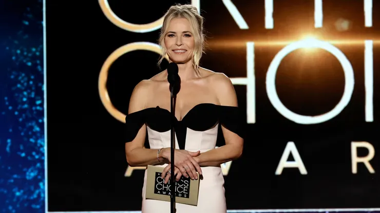 Host Chelsea Handler speaks onstage during the 28th Annual Critics Choice Awards.